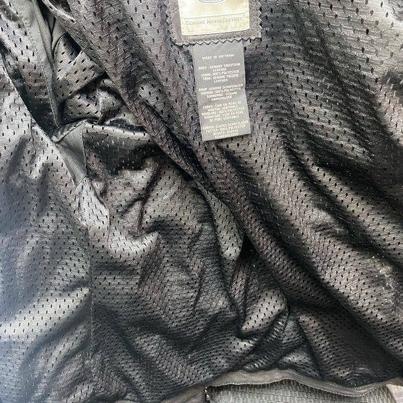 Harley Davidson Embroidered Leather Jacket - Picture 12 of 12